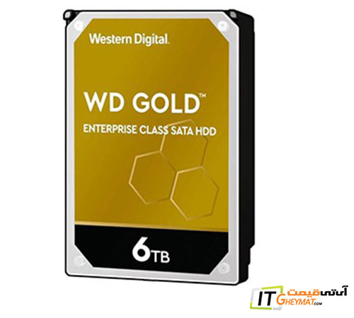 هارد ذخیره ساز وسترن دیجیتال Gold WD6003FRYZ 6TB