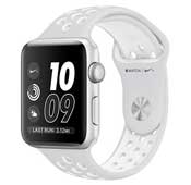 Apple Watch 2 Nike Platinum White-Silver Case 42mm Band