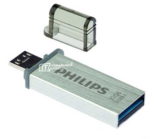 فلش مموری فیلیپس مونو ادیشن USB3.0-OTG 32GB