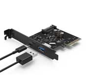 Orico PA31-2P USB 3.1 2Port USB Hub PCI-E Adapter