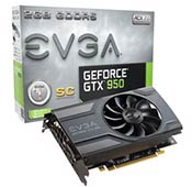 EVGA GTX 950 SC 2G DDR5 GRAPHIC CARD