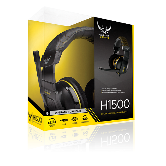 Headset - Corsair H1500 / 7.1