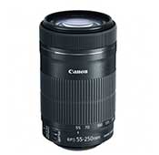 Canon EF S55-250mm f-4-5.6 IS Camera Lens