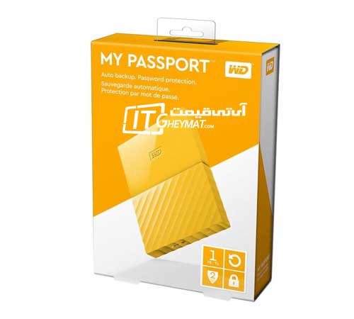 هارد دیسک وسترن دیجیتال مای پاسپورت WDBYNN0010B 1T
