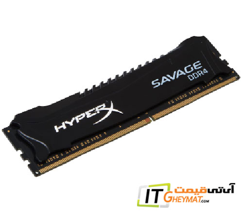 رم کینگستون HyperX SAVAGE 8GB 4GBx2 2400Mhz CL12 DDR4