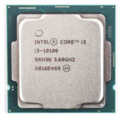 intel Core i3 10100 Comet Lake processor