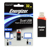 Energizer Dual USB OTG 32GB Flash Memory