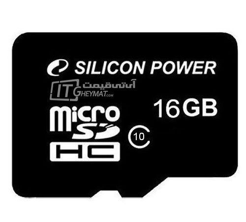 کارت حافظه میکرو اس دی سیلیکون پاور SDHC 16GB Class 10