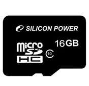 Silicon Power microSDHC 16GB Class 10 With Adapter