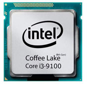 intel Core i3 9100 Coffee Lake processor