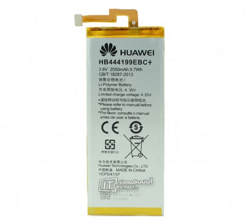 باتری موبایل هوآوی HB444199EBC با ظرفیت 2550mAh مناسب گوشی هوآوی 4c