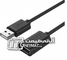 کابل افزایش طول یو اس بی یونی تک USB2 0.5m Y-C447