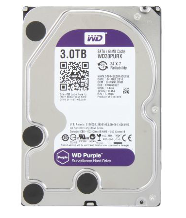HDD - Western Digital Purple / 3TB