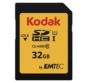 Emtec Kodak 32GB UHS-I U1 Class 10 85MBps 580X SDXC Card