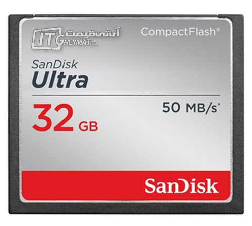 کارت حافظه سن دیسک 32 گیگابایت Ultra CompactFlash 333X 50MBps CF