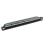 LS 24Port Angled STP Unloaded Patch Panel