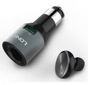 LDNIO CM20 Bluetooth Headset Car Charger