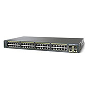 Cisco WS-C2960-48TC-S 48-Port Managed Switch