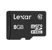 Lexar Premium UHS I U1 Class 10 45MBps  8GB microSDHC  