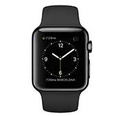 Apple Watch Stainless Steel 38mm Sport Band Black
