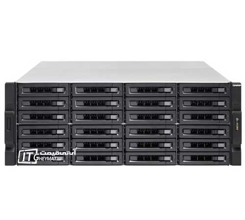 ذخیره ساز تحت شبکه کیونپ TVS-EC2480U-SAS-RP-8GE-R2