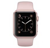 Apple Watch Sport-38mm Rose Gold Aluminum Case Pink Silicon