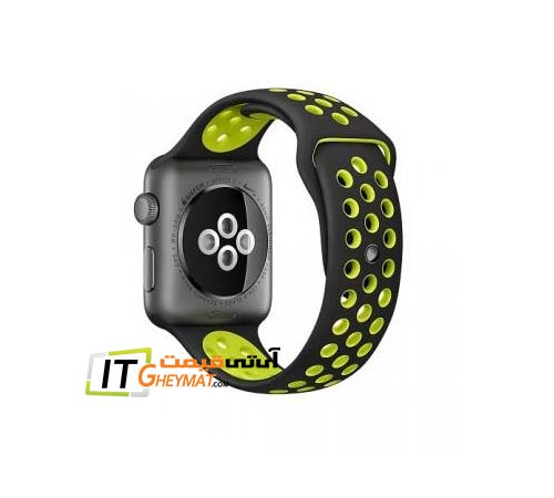 ساعت هوشمند اپل نایک پلاس 42 Black Volt Nike