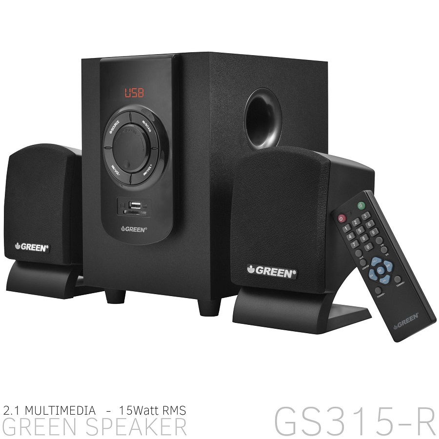 Speaker - Green GS315-R