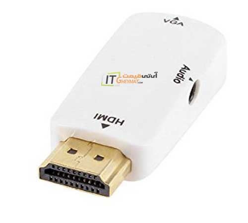 مبدل HDMI Male to VGA Female with Audio