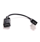 Mini USB Female to Micro USB Male Adapter Cable