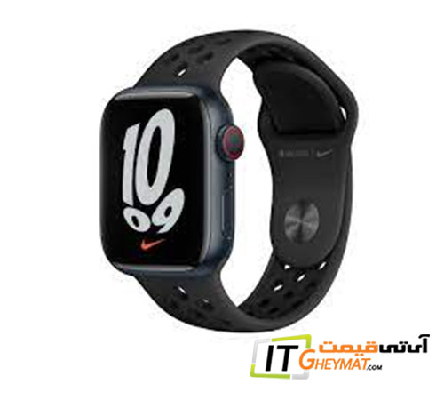ساعت هوشمند اپل Series 7 Nike GPS 45mm Midnight (Black) Aluminum