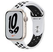 apple Series 7 Nike GPS 45mm Starlight Aluminum smart watch
