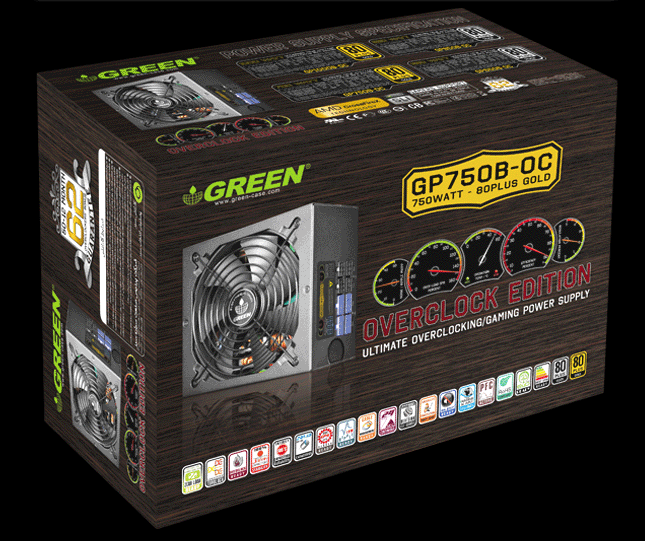 Power - Green GP750B - OC