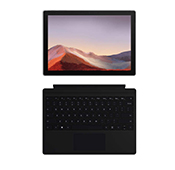 Microsoft Surface Pro 7 Plus Core i7 1165G7 32GB 1TB With Black Type Cover Keyboard Tablet