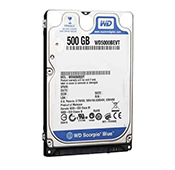 Western Digital 500GB Blue WD5000BPVT NoteBook Hard Drive