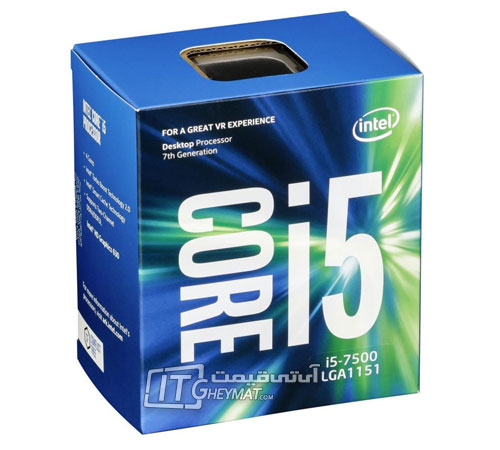 سی پی یو اینتل Core i5 7500