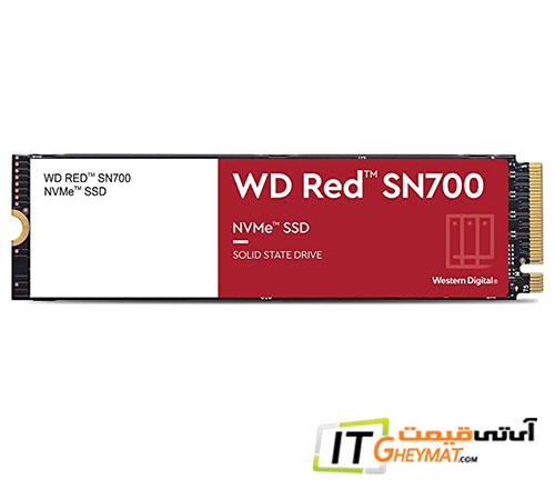 هارد اس اس دی ذخیره ساز تحت شبکه وسترن دیجیتال Red SN700 NVMe Gen3 PCIe, M.2 2280 WDS500G1R0C